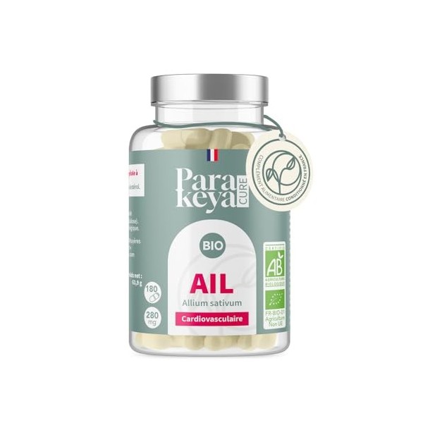 Parakeya – Ail Bio | Cardiovasculaire | Complément Alimentaire | 180 Gélules