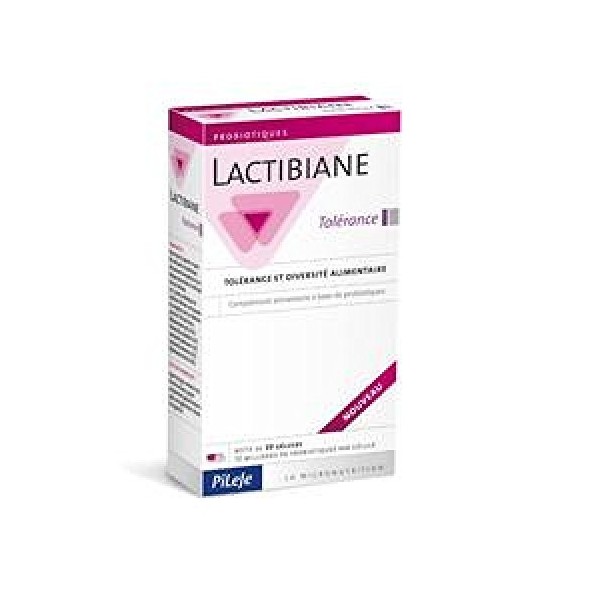 Pileje - Lactibiane Tolérance - 30 Gélules - Complément alimentaire à base de 5 baies