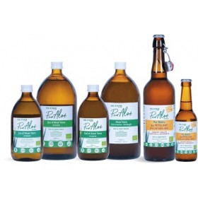 Pur Aloé Aloé Vera Bio Pur Gel à Boire, 1000 ml, 1 Unité Lemballage peut varier Lot de 2 Aloe Vera