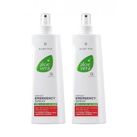 Lot de 2 sprays durgence rapides à laloe vera Aloe Vera