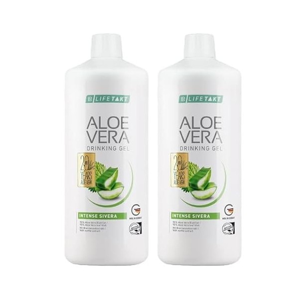 LR Intense Sivera Lot de 2 flacons de gel à laloe vera 1000 ml
