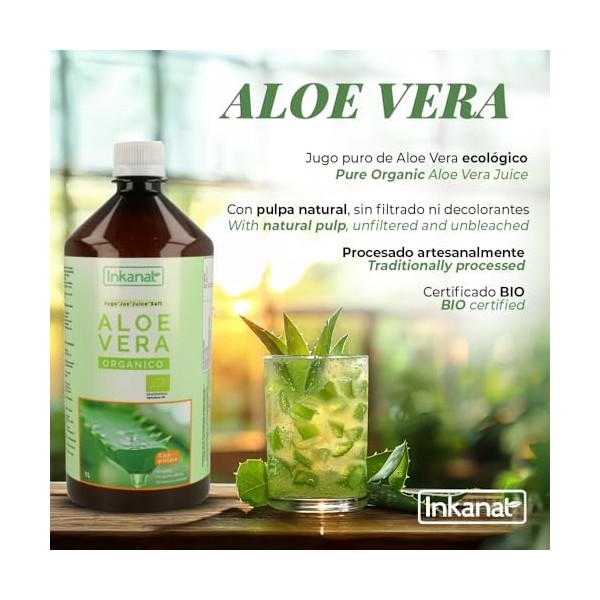 Jus dAloe Vera Bio 1L