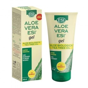 Esi Gel daloe vera avec vitamine E + huile darbre à thé Lenitivo e Protettivo 200 ml