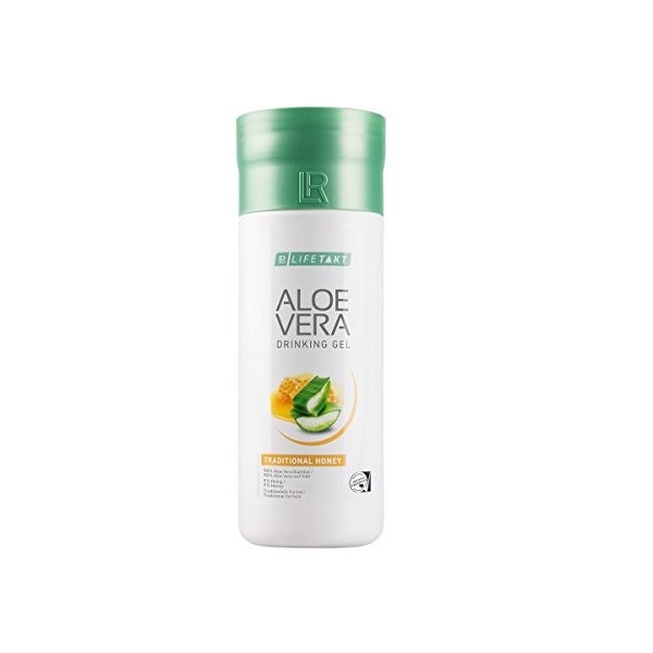 Gel à laloe vera traditionnel avec du miel