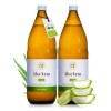 Mother Earth Products Jus d’Aloe Vera 100% BIO | pelé à la main, de l’intérieur de la feuille| Riche en ingrédients naturels ...