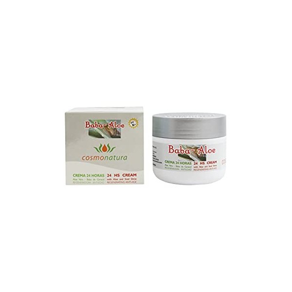 ALOE VERA CREME + B.CARACOL 24HR REG.120,