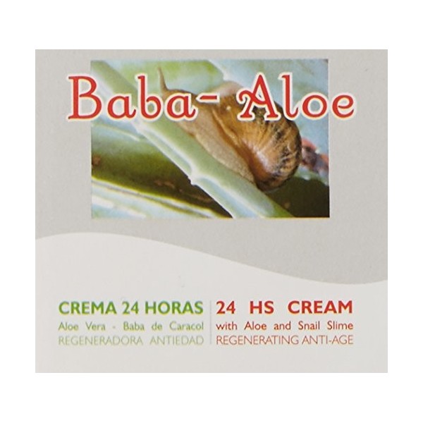 ALOE VERA CREME + B.CARACOL 24HR REG.120,