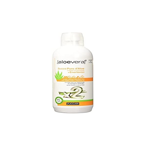 Zuccari Aloevera2 Pur Jus dAloe 1000 ml + DEnertonici