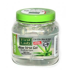 First Lady Gel daloe vera 500 ml – Extraits dAloevera – Pour peau et cheveux