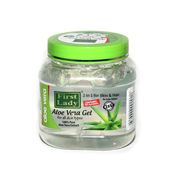 First Lady Gel daloe vera 500 ml – Extraits dAloevera – Pour peau et cheveux