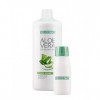 LR Gel à boire à laloe vera Sivera 1000 ml + flacon de ration daloe vera vide pour les déplacements, 90 ml