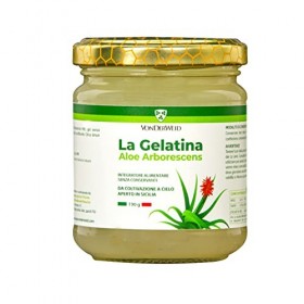 Vonderweid - La Gelatine, Complément Alimentaire à lAloe Arborescens Feuille Entière et Gel dAloe Vera + Huile Essentielle 