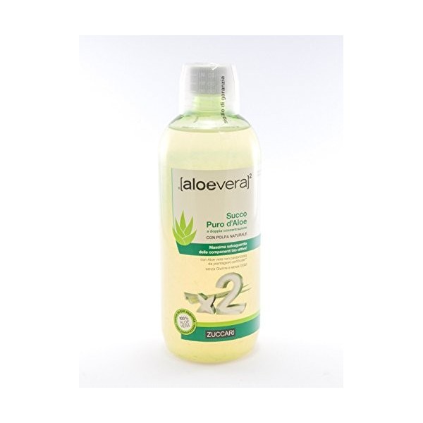 ZUCCARI ALOE VERA X2 PURE ALOE SUCCO 1 LITRO