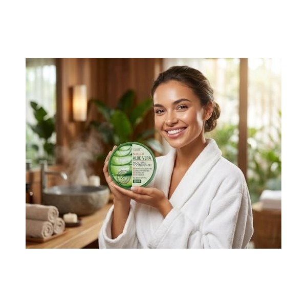 Jigott Gel apaisant naturel à laloe vera hydratant 300 ml