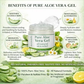 Auravedic Gel daloe vera naturel pur, 100 g