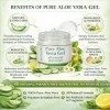 Auravedic Gel daloe vera naturel pur, 100 g