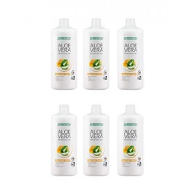 Lot de 6 gels à boire à laloe vera - Miel