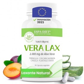 Laxatif naturel - Aloe Vera, coquille sacrée, frangle, prune, plantago ovata - laxatif doux soulagement constipation - équili
