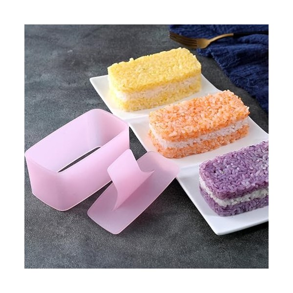 Generisch Moule à sushi anti-adhésif avec cuillère - Pour - Forme hawaïenne