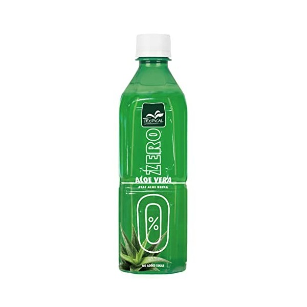 Aloe vera Natural Zero DPG Lot de 12 bouteilles 12 x 500 ml