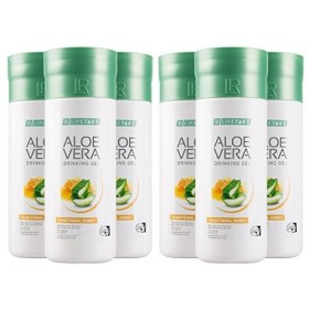 LR -Lucky Aloe Vera Life Essence Gel : Miel – Lot de 6 6 x 1000 ml 
