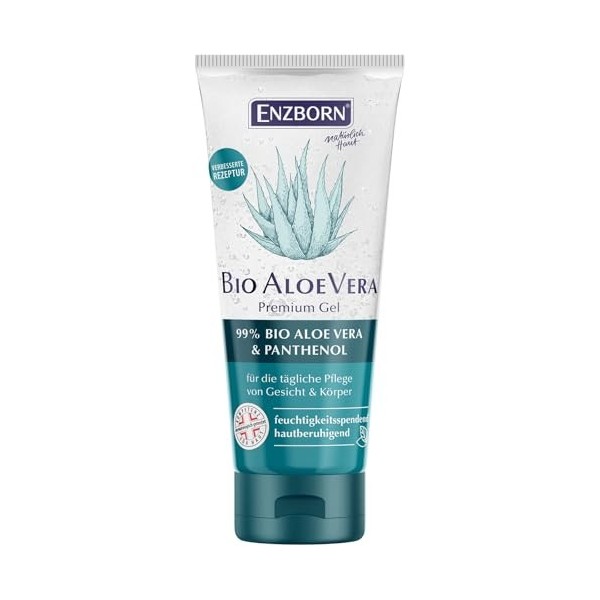 ENZBORN Gel daloe vera bio de qualité supérieure - 100 ml