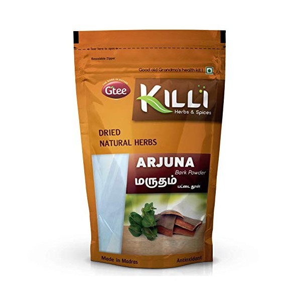 KILLI Arjuna | Marutham | Terminalia arjuna | Arjun Bark Powder, 100g Arjuna