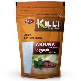 KILLI Arjuna | Marutham | Terminalia arjuna | Arjun Bark Powder, 100g, 100g Pack of 4 