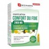 Forté Pharma - FortéDétox Confort du Foie 2800mg - Ampoulr detox foie, Fonctionnement hépatique, Confort digestif - Vinaigre ...