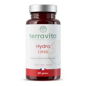 HYDROLESS | Draineur Naturel Anti-Cellulite et Rétention d’eau | 2 en 1 Draine et Reminéralise l’Organisme | Nigelle + Pissen