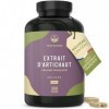 Extrait dArtichaut Français - 2.400mg avec 2,5% Cynarine - 300 Gélules 2,5 mois - Confort Digestif, Foie & Détox - Vegan -
