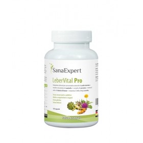 SanaExpert LeberVital Pro | PURIFICATION DU FOIE ET ​​DES REINS | aux extraits de chardon-Marie, dartichaut et de curcuma 1