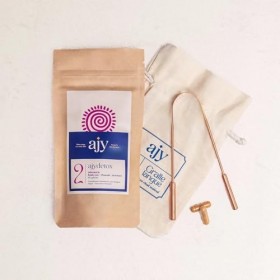 AJYDETOX BIO + gratte langue cuivre | Duo detox, digestion & anti mauvaise haleine | Chardon marie, pissenlit, radis noir & a...