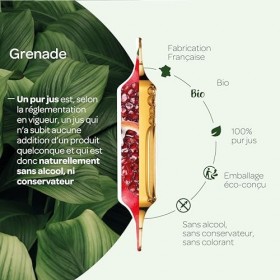 SUPERDIET – GRENADE BIO – 100% PUR JUS – Fabrication française – 20 ampoules de 10 ml Lot de 2 Artichaut