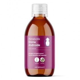 Mediplant - Metabolik Drena Androïde goût Orange 500 ml - favorise le drainage des liquides corporels et améliore les fonctio