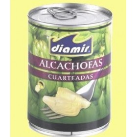 Diamir artichaut quarté 390 g - Lot de 6