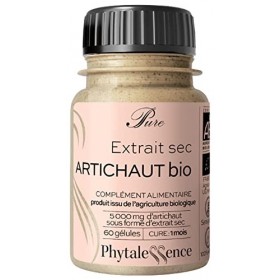 Phytalessence Pure Artichaut Bio 60 Gélules