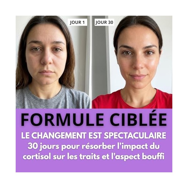 Cortisol Manager Ashwagandha COMPLEXE 1000mg gélules Cure detox balance Cortisole traitement 1 Mois Régulation Stress Test An