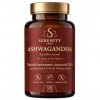 Ashwagandha 25:1 Haute Puissance - Standardisée à 5% de Withanolides - Serenity Leaf - Adaptogène pour le Stress, le Calme, l