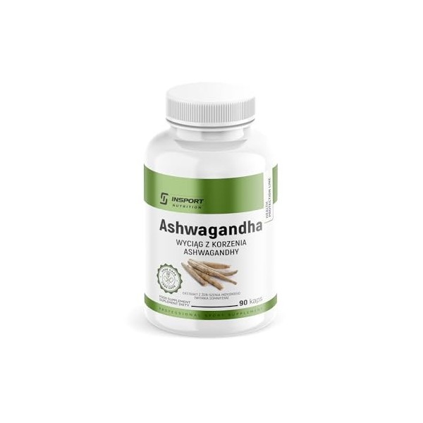 INSPORT Nutrition - Ashwagandha 666mg - Extrait de racine - 10 mg de Vitanolide par Gélule - Ligne de protection de la santé 