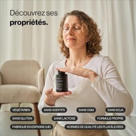 Formule Ménopause Jour & Nuit – 11 Ingrédients Actifs : Sauge, Ashwagandha KSM-66, Houblon, Pin, Actée à Grappes Noires, Vita