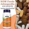 Now Foods, Ashwagandha, Extrait de Racine, 450 mg, 90 Capsules végétaliennes, Testé en Laboratoire, Végétal, Sans Gluten, San