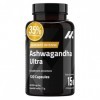 Ashwagandha Shoden Ultra® 35% de Withanolides – 15 000 mg équivalent | 7x plus concentré que l’Ashwagandha KSM-66 | Soutien à
