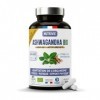 Ashwagandha Bio KSM-66® - 1200 mg - 5% de Withanolides - Gélules Végétales - Stress - Energie - Sommeil - 60 Gélules - Fabriq