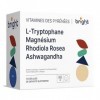L-Tryptophane Magnésium Ashwagandha Rhodiola – Gestion de l’Équilibre Émotionnel et de l’Énergie, 4 Compléments en 1 Paquet p