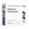 Ashwagandha avec magnésium + gestion du stress, 2 suppléments en 1 paquet pour Relaxation et équilibre mental I 28 doses quot