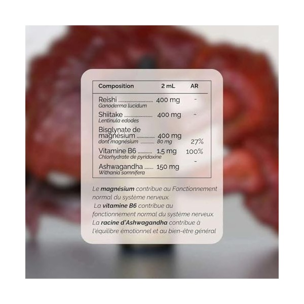 Huile Reishi "Anti-Stress" - Lot de 3 flacons