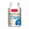 Glutathion réduit 500 mg, sans OGM, sans gluten, 120 gélules végétaliennes