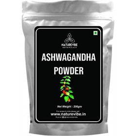 Naturevibe Botanicals Organic Ashwagandha Powder - 200gms