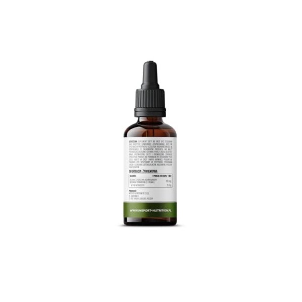ASHWAGANDHA Gouttes 30 ml – Extrait Fortifié 10% Withanolides – Mémoire, Concentration, Gestion du Stress | INSPORT Ashwagandha